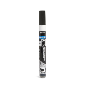 PEBEO SETACOLOR LEATHER MARKER EXTREME BLACK 295668
