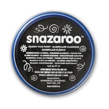 SNAZAROO ELECTRIC COLOUR 18ml - ELECTRIC BLACK 1118110