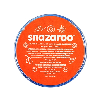 SNAZAROO CLASSIC COLOUR 18ml - DARK ORANGE 1118552