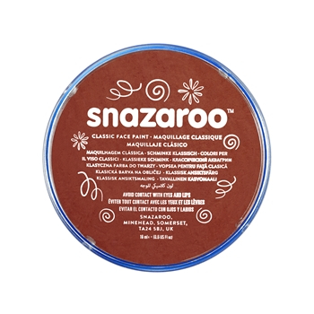 SNAZAROO CLASSIC COLOUR 18ml - RUST BROWN 1118977