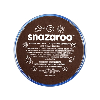 SNAZAROO CLASSIC COLOUR 18ml - DARK BROWN 1118999