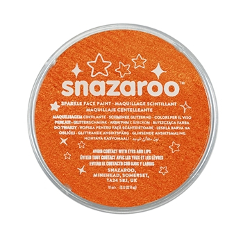SNAZAROO SPARKLE COLOUR 18ml - ORANGE 1118531