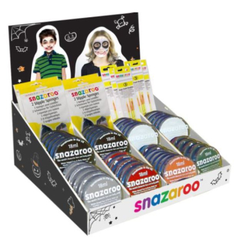 SNAZAROO HALLOWEEN DISPLAY UNIT WITH STOCK