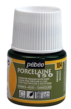 PEBEO PORCELAINE 150 45ml - SHIMMER BRONZE 024104