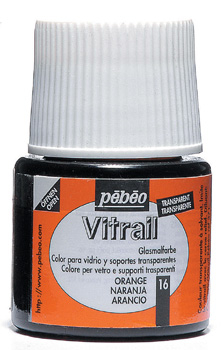 PEBEO VITRAIL 45ml - ORANGE 050016
