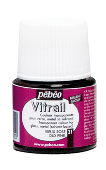 PEBEO VITRAIL 45ml - OLD PINK 050-031