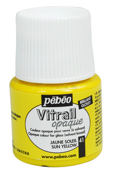 PEBEO VITRAIL 45ml SUN YELLOW OPALE 050041
