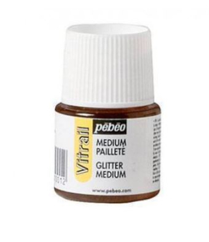 PEBEO VITRAIL GLITTER MEDIUM 45ml 051001