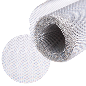 ALUMINIUM FINE WIRE MESH 1mm X 2mm HOLES, 3m x 0.5m
