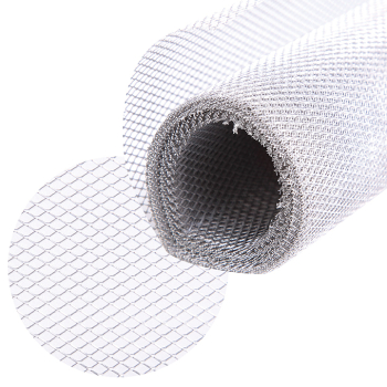 ALUMINIUM MEDIUM WIRE MESH 2.5mm X 4.5mm HOLES, 3m x 0.5m