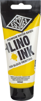 PREMIUM BLOCK PRINTING INK BRILL. YELLOW 100ML LPI/05R100