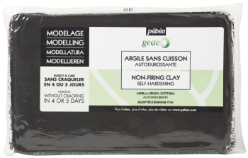 GEDEO AIR DRYING CLAY LOAF BLACK 1.5kg 766352