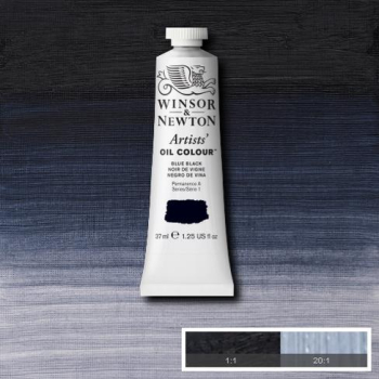 WN ARTIST OIL COLOUR 37ml -BLUE BLACK 1214034