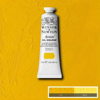 WN ARTIST OIL COLOUR 37ml -CADMIUM YELLOW PALE 1214118