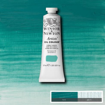 WN ARTIST OIL COLOUR 37ml -COBALT GREEN 1214184