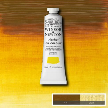 WN ARTIST OIL COLOUR 37ml -INDIAN YELLOW DEEP 1214320