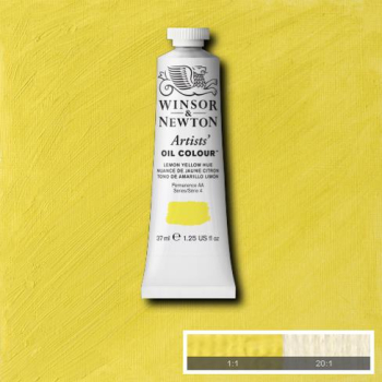 WN ARTIST OIL COLOUR 37ml -LEMON YELLOW HUE 1214347
