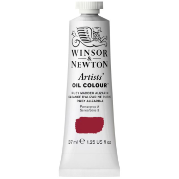 WN ARTISTS' OIL COLOUR 37ml RUBY MADDER ALIZARIN 1214411