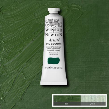 WN ARTIST OIL COLOUR 37ml -OXIDE of CHROMIUM 1214459
