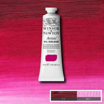 WN ARTIST OIL COLOUR 37ml -QUINACRIDONE MAGENTA 1214545