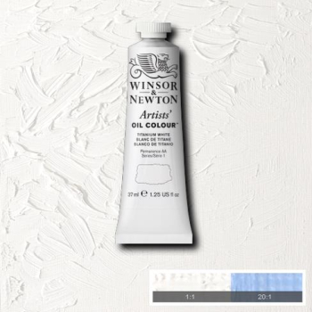 WN ARTIST OIL COLOUR 37ml -TITANIUM WHITE 8840369