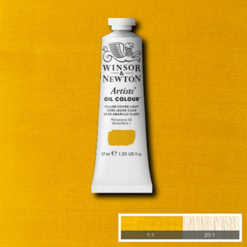 WN ARTIST OIL COLOUR 37ml -YELLOW OCHRE LIGHT 1214745
