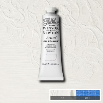 WN ARTIST OIL COLOUR 37ml - ZINC WHITE 1214748