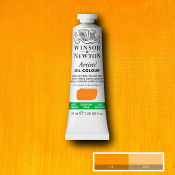 WN ARTIST OIL COLOUR 37ml CAD-FREE YELLOW DEEP 1214891