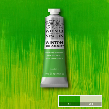 WN WINTON 37ML PHTHALO YELLOW GREEN 1414403