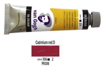 CADMIUM RED DEEP VAN GOGH OIL 40ml