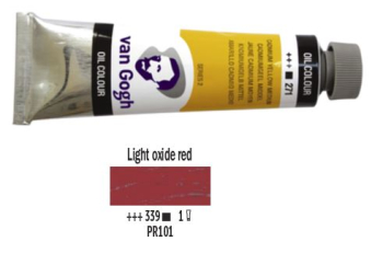 LIGHT OXIDE RED VAN GOGH OIL 40ml