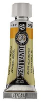 AZO YELLOW MEDIUM REMBRANDT WATERCOLOUR 5ml