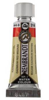 CADMIUM RED MEDIUM REMBRANDT WATERCOLOUR 5ml