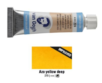AZO YELLOW DEEP VAN GOGH WATERCOLOUR 10ml