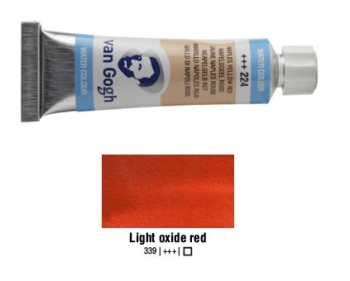 LIGHT OXIDE RED VAN GOGH WATERCOLOUR 10ml