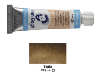 SEPIA VAN GOGH WATERCOLOUR 10ml