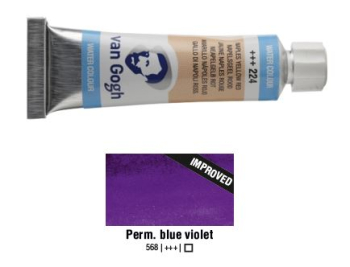 PERMANENT BLUE VIOLET VAN GOGH WATERCOLOUR 10ml