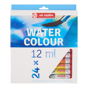 TALENS ART CREATION WATER COLOUR SET 24 X 12 ML 9022024M