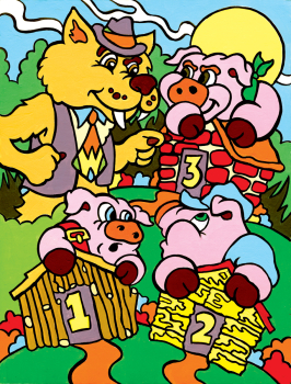 R&L MY FIRST - PIGS & WOLF MFP12