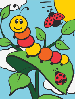 R&L MY FIRST - CATERPILLAR & LADYBUG MFP23