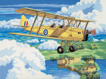 R&L NOSTALGIC PLANE LARGE PAINT BY NUMBERS PAL4