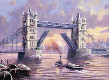 R&L TOWER BRIDGE LARGE PAINT BY NUMBERS PAL31