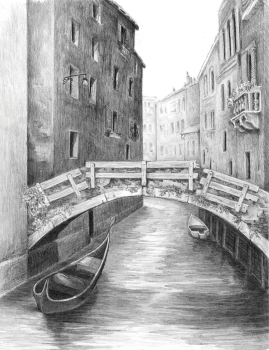 R&L SKETCHING MADE EASY - VENICE BRIDGE SKBN3