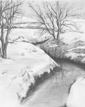 R&L SKETCHING MADE EASY - WINTER CREEK SKBN7