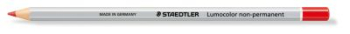 RED NON-PERMANENT OMNICHROM PENCIL 108-2 (CHINAGRAPH TYPE)