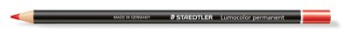 RED PERMANENT GLASOCHROM PENCIL 108 20-2 (STAEDTLER)