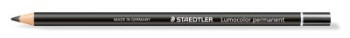 BLACK PERMANENT GLASOCHROM PENCIL 108 20-9 (STAEDTLER)