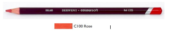 DERWENT COLOURSOFT PENCILS ROSE 0700962
