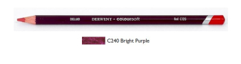 DERWENT COLOURSOFT PENCILS BRIGHT PURPLE 0700976