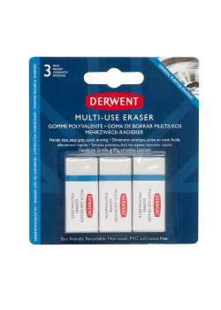 DERWENT MULTI-USE ERASER 3 PACK   2305807